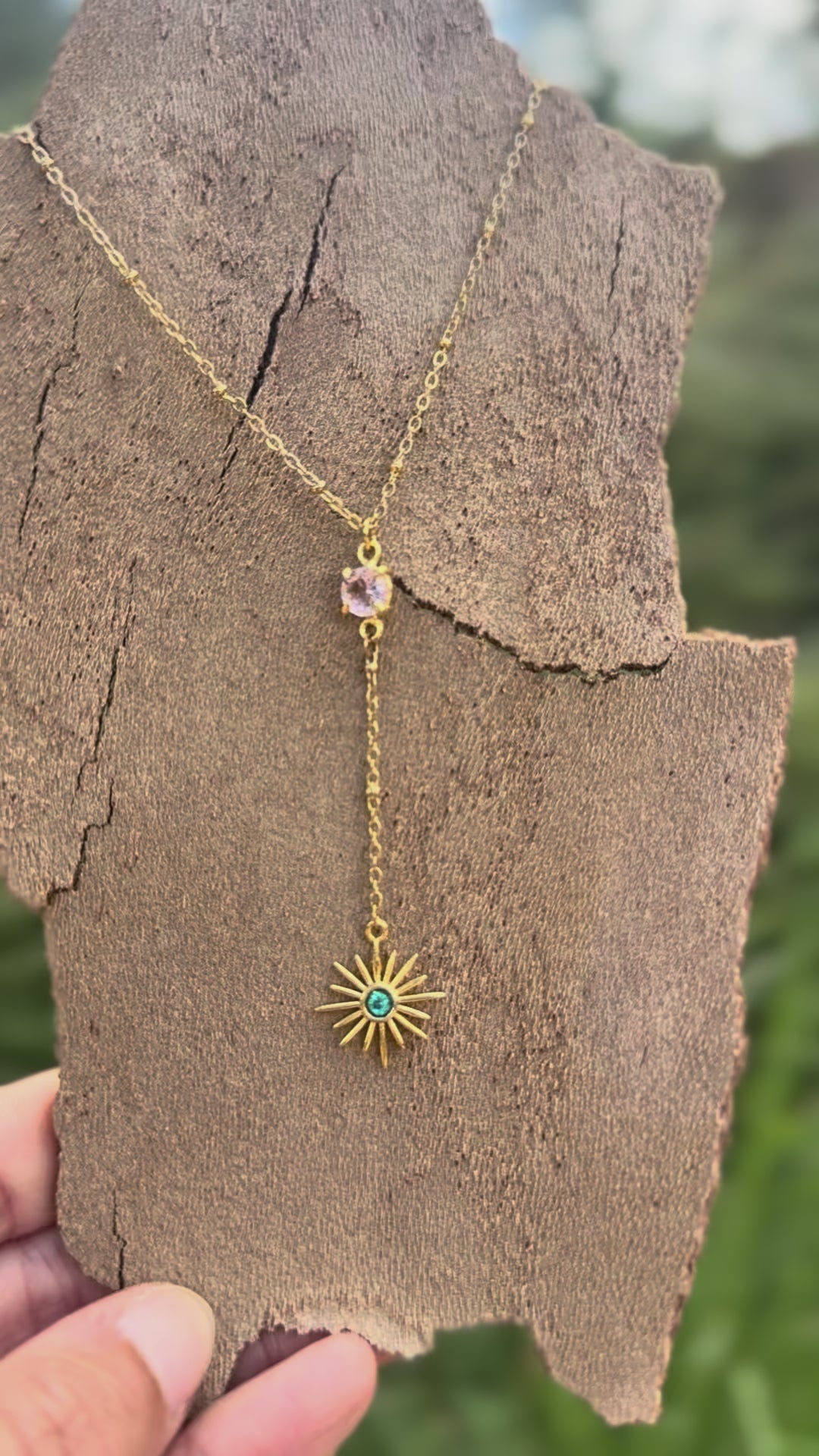 Rose Quartz Blue Sun